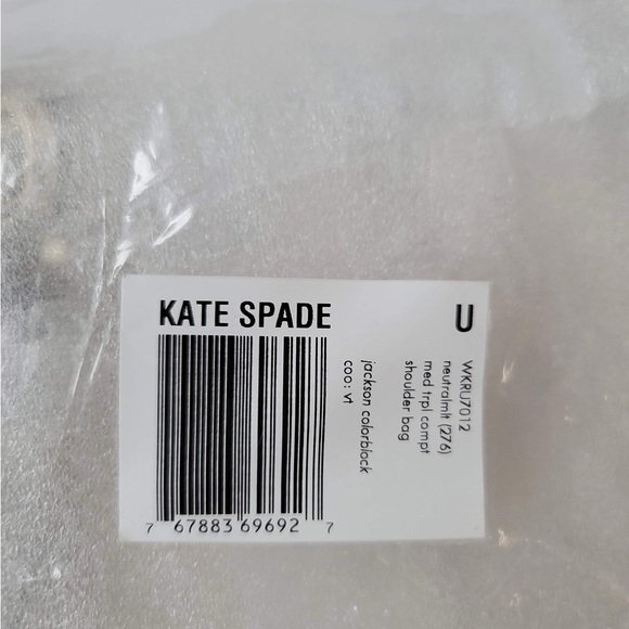 Kate Spade Jackson Medium Triple Compartment Shoulder NWT - Picture 7 of 11